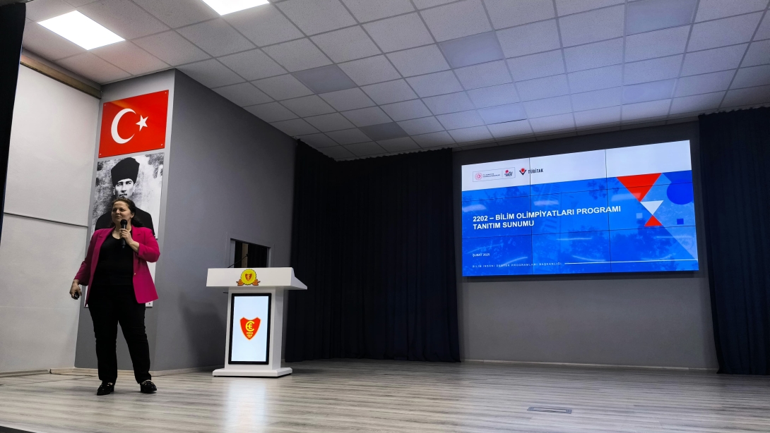 Genç AR-GE TÜBİTAK 2202 Bilim Olimpiyatları Semineri Gerçekleştirildi